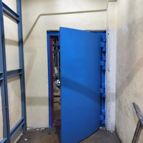 Blast proof doors for a chemical plant in India by somnandi Industries/ manufacturer of blast resistant doors in india