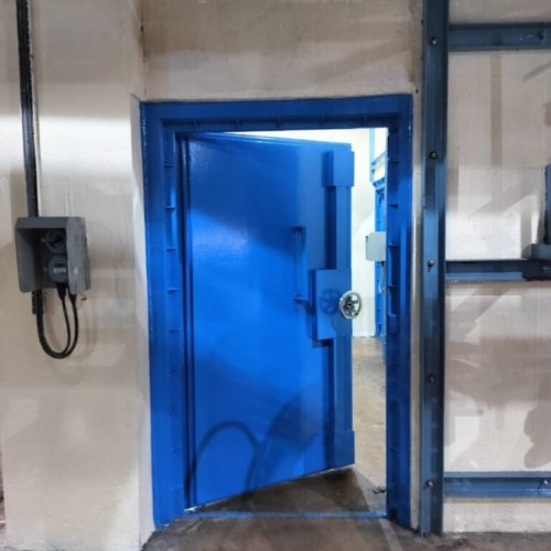 Blast proof doors for a chemical plant in India by somnandi Industries/ manufacturer of blast resistant doors in india