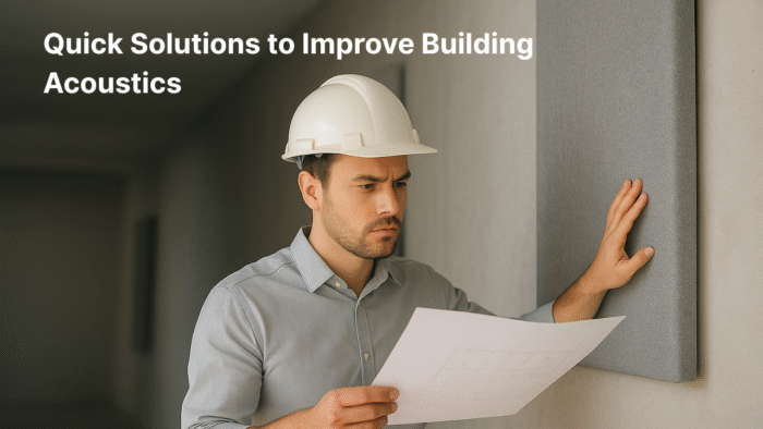 How to Solve Building Acoustics Problems in a Timeframe