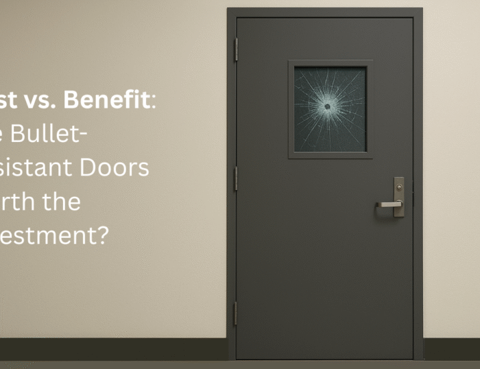 Cost vs. Benefit: Are Bullet-Resistant Doors Worth the Investment