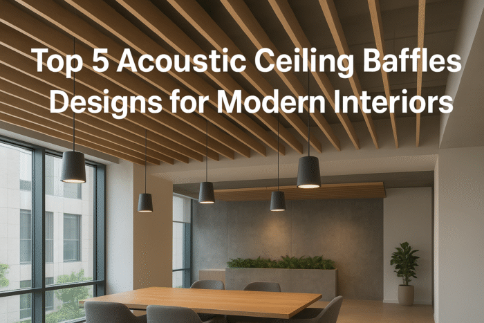 Acoustic Ceiling Baffles