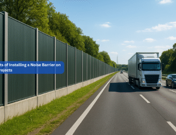 Noise Barrier on Highway