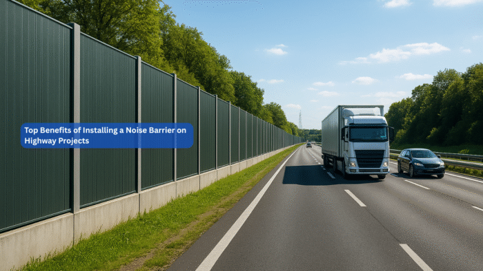 Noise Barrier on Highway