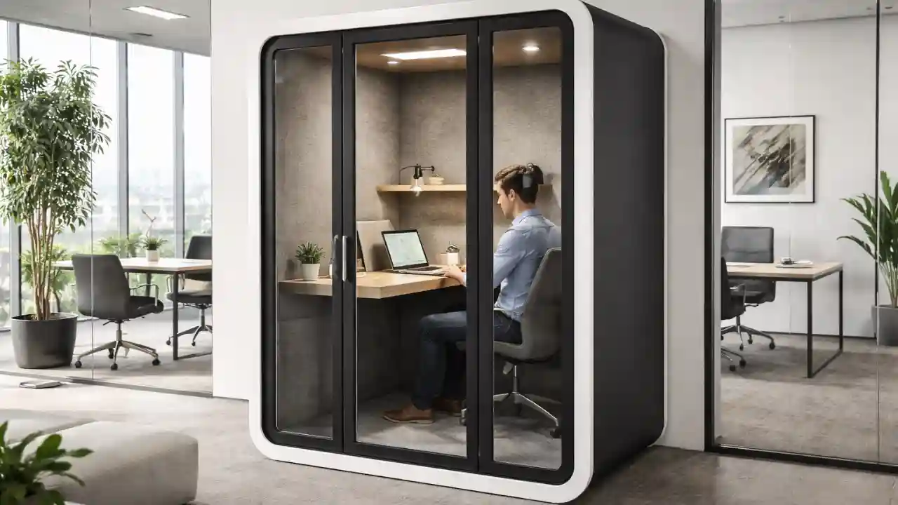 Work Pod for Modern Offices | Focus & Privacy Solutions | SomNandi Industries