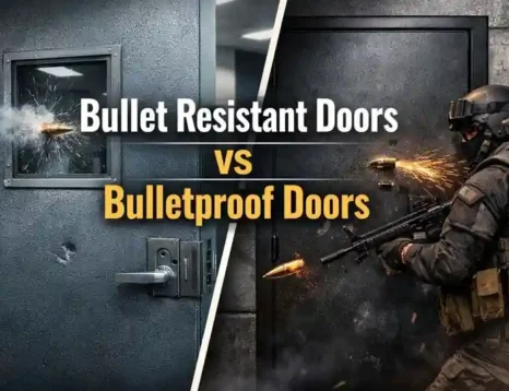 Bullet Resistant Doors vs Bulletproof Doors