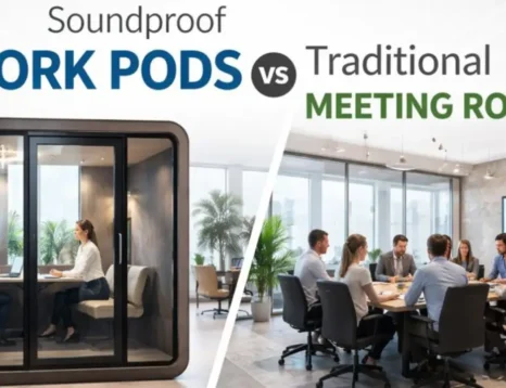 Soundproof Work Pods vs Traditional Meeting Rooms: Which Is Better for Modern Offices?