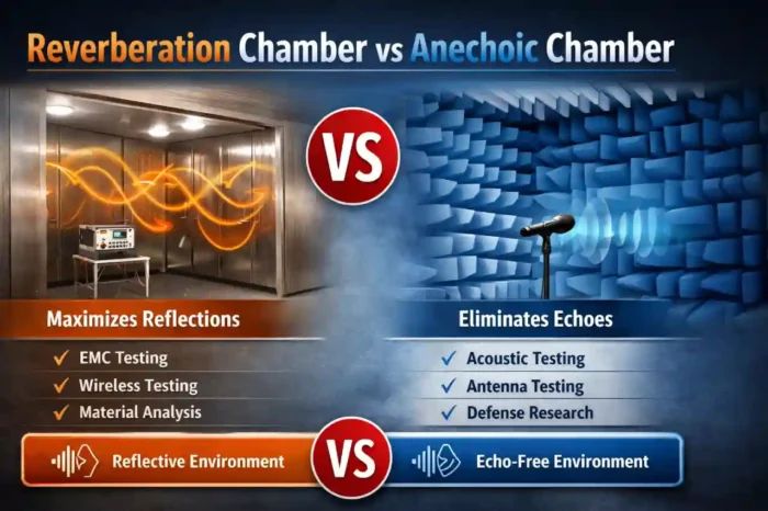Reverberation Chamber vs Anechoic Chamber – What’s the Difference?