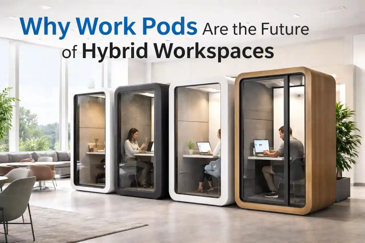 Why Work Pods Are the Future of Hybrid Workspaces