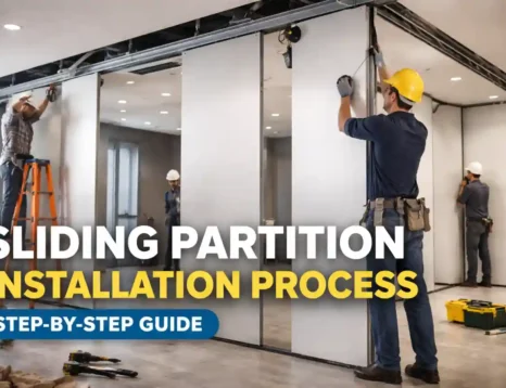 Sliding Partition Installation Process – Step-by-Step Professional Guide