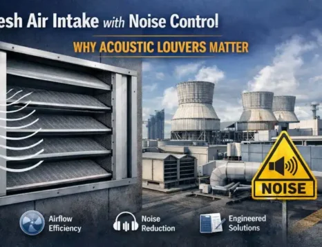 Fresh Air Intake with Noise Control – Why Acoustic Louver Matter