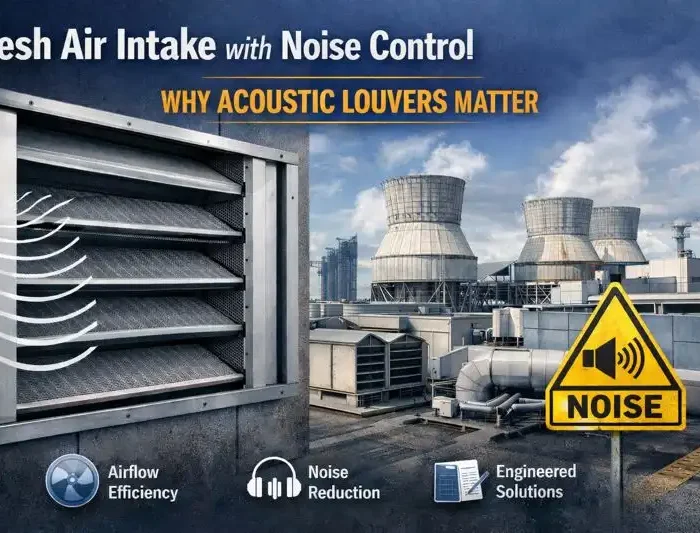 Fresh Air Intake with Noise Control – Why Acoustic Louver Matter