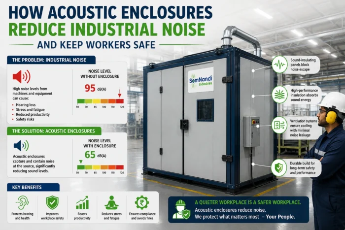 acoustic enclosure manufacturer, acoustic enclosure manufacturers in india, sound proof enclosures manufacturers, noise enclosure, sound proof enclosures