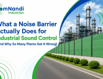 What a Noise Barrier Actually Does for Industrial Sound Control (And Why So Many Plants Get It Wrong) 10 Noise Barrier Manufacturer in India, Noise Barrier, Soundproof barriers for roads and railways