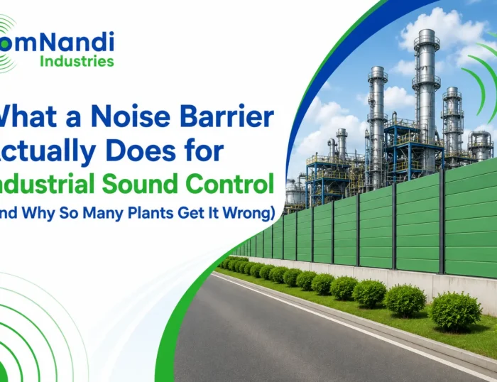 What a Noise Barrier Actually Does for Industrial Sound Control (And Why So Many Plants Get It Wrong) 8 Noise Barrier Manufacturer in India, Noise Barrier, Soundproof barriers for roads and railways