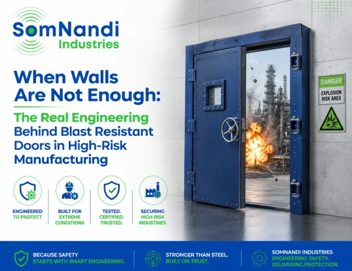 When Walls Are Not Enough: The Real Engineering Behind Blast Resistant Doors in High-Risk Manufacturing 9 Blast Resistant Enclosure, Blast proof Enclosure, Blast Resistant Enclosure Manufacturer
