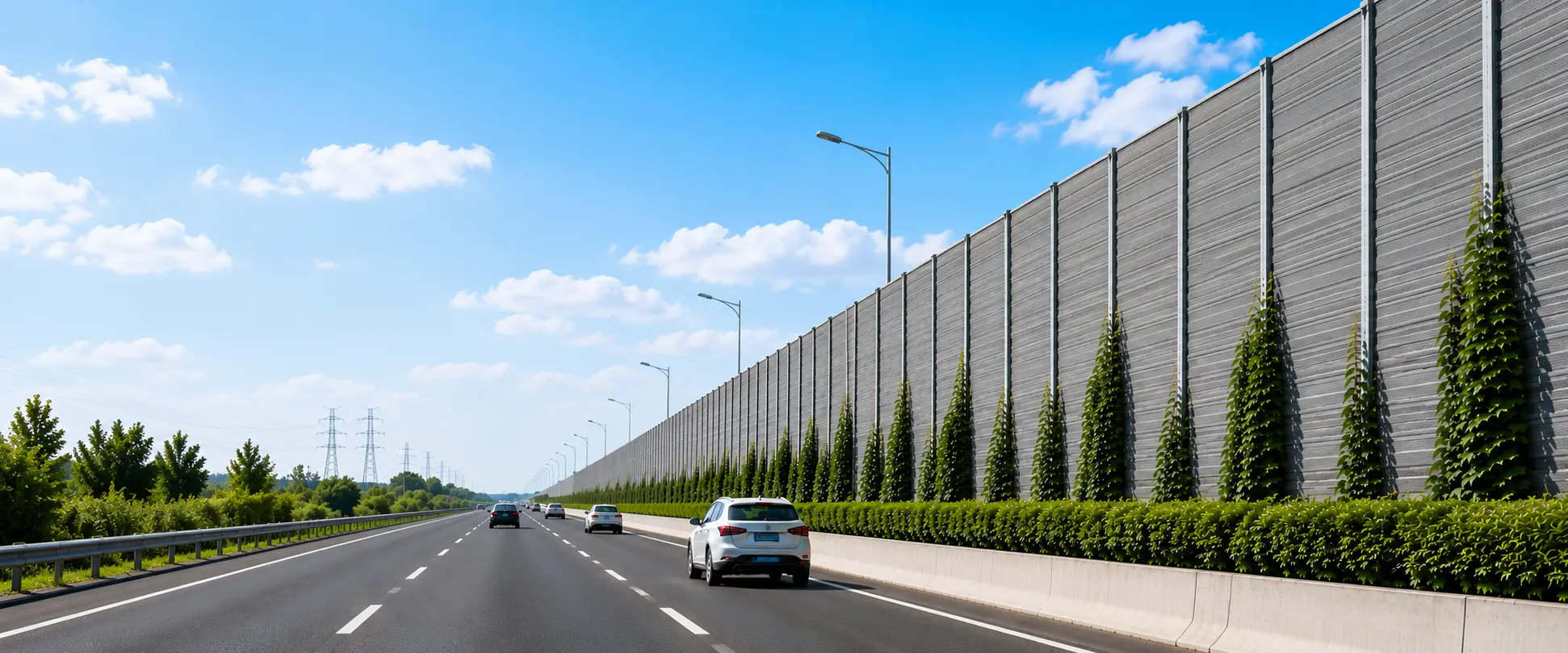 Noise Barriers, Noise Barrier Manufacturer, Noise Barrier Supplier India, Sound Barrier, Acoustic Noise Barriers, Highway Noise Barriers, Industrial Noise Barriers, Noise Barrier Panels, Somnandi Noise Barriers