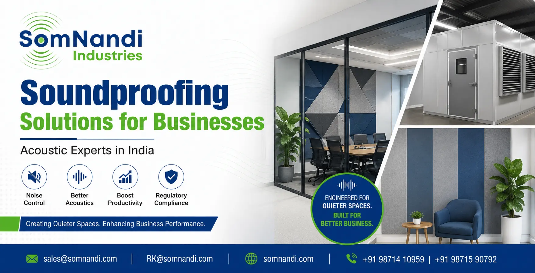 Soundproofing Solutions for Businesses: Our Expertise in Acoustic Products 3 Soundproofing Solutions for Businesses | Acoustic Experts in India