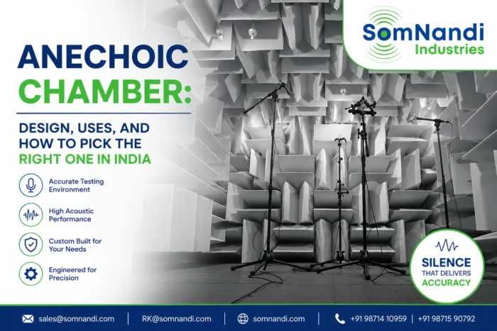 Anechoic Chamber: Design, Applications, and How to Choose the Right One in India 1 Anechoic Chamber: Design, Applications, and How to Choose the Right One in India