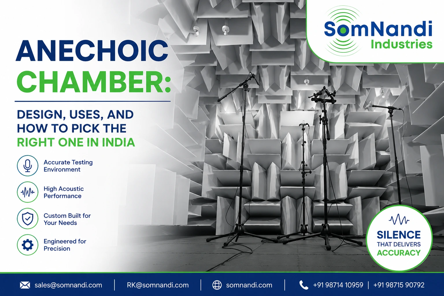 Anechoic Chamber: Design, Applications, and How to Choose the Right One in India 4 Anechoic Chamber: Design, Applications, and How to Choose the Right One in India