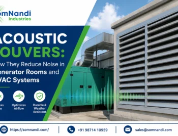 Acoustic Louvers: How They Reduce Noise in Generator Rooms and HVAC Systems 2 acoustic louvers, acoustic louver for generator room, acoustic louver, acoustic louvers noise reduction, acoustic louvers for chillers, acoustic louver for hvac