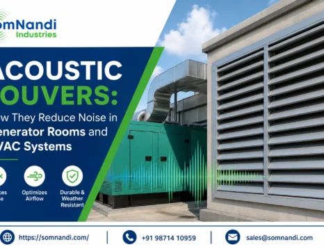 Acoustic Louvers: How They Reduce Noise in Generator Rooms and HVAC Systems 5 acoustic louvers, acoustic louver for generator room, acoustic louver, acoustic louvers noise reduction, acoustic louvers for chillers, acoustic louver for hvac